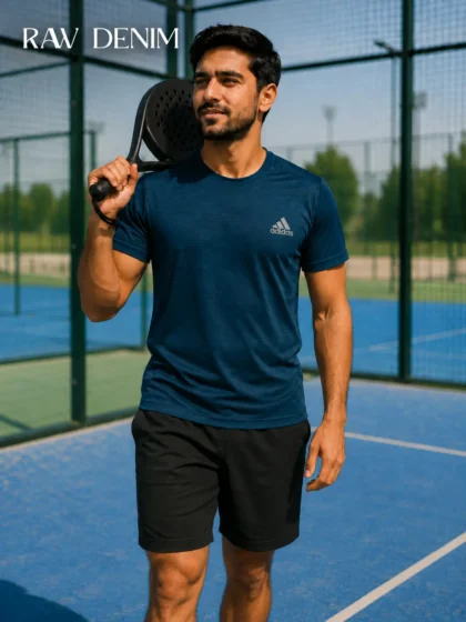 mens mesh dryfit activewear t-shirt